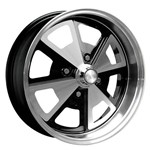 Jogo C/4 Rodas Aro 17x6,0 Krmai R84 4x130 Offset 42 Bd (black Diamond) Fusca