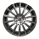 Ficha técnica e caractérísticas do produto Jogo C/4 Rodas Aro 17x7,0 Krmai R66 5x112 Offset 40 Gd (graphite Diamond) Mercedes C63 Am