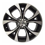 Ficha técnica e caractérísticas do produto Jogo C/4 Rodas Aro 17x7,0 Krmai R29 4x100 Offset 40 Bd (black Diamond) New Civic