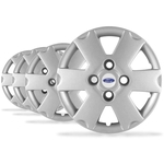 Ficha técnica e caractérísticas do produto Jogo Calota Aro 13 Ka 2003 Emblema Ford - Cubo Baixo