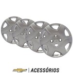 Ficha técnica e caractérísticas do produto Jogo Calota Aro Prata Lt Acessorios Celta /corsa Classic /corsa Pickup /corsa Wagon /chevette