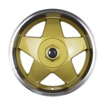 Ficha técnica e caractérísticas do produto Jogo com 4 Rodas Aro 15X7,0 Krmai K56 4X100/108 Offset 32 Dd (Dourado Diamond) Borbet