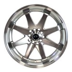 Ficha técnica e caractérísticas do produto Jogo com 4 Rodas Aro 17X7,0 Krmai K59 4X100/108 Offset 38 Ss (Silver Star)