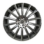 Ficha técnica e caractérísticas do produto Jogo com 4 Rodas Aro 17X7,0 Krmai R66 5X100 Offset 40 Gd (Graphite Diamond) Mercedes C63 Am