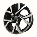 Ficha técnica e caractérísticas do produto Jogo com 4 Rodas Aro 17X7,0 Krmai R94 5X112 Offset 38 Bd (Black Diamond) Golf Gti 2018