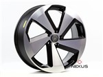 Ficha técnica e caractérísticas do produto Jogo 4 Rodas Aro 20 VW Golf GTI - PRETA DIAMANTADA 5X112 - Krmai