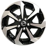 Ficha técnica e caractérísticas do produto Jogo com 4 rodas Zunky ZK-890 Jetta aro 15 4 x 100 tala 6 Diamante Preto ET 35