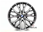 Ficha técnica e caractérísticas do produto Jogo de 4 Rodas Aro 18 BMW 335 BITURBO GRAFITE DIAMANTADA 5X120 - Krmai