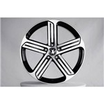 Ficha técnica e caractérísticas do produto Jogo de 4 Rodas Hd / Raw Vw Golf 2015 / Aro 18 / 5x112 Et 45 / Preta Diamantada