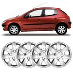 Ficha técnica e caractérísticas do produto Jogo De Calota Aro 14 Fixação P/ Encaixe Peugeot (todos)
