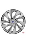 Ficha técnica e caractérísticas do produto Jogo de Calota Aro 15 Silver Ford Ka Fiesta Focus Ecosport