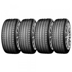 Ficha técnica e caractérísticas do produto Jogo de 2 Pneus 265/40R21 + 2 Pneus 295/35R21 Yokohama Advan Sport V105 (Original Porsche Macan)