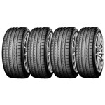 Ficha técnica e caractérísticas do produto Jogo de 2 Pneus 265/45R20 + 2 Pneu 295/40R20 Yokohama Advan Sport V105 (Original Porsche Macan)