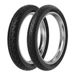 Ficha técnica e caractérísticas do produto Jogo de 2 Pneus de Moto Rinaldi Bs32 2.75-18 48P + 90/90-18 57P Tt - Original Cg 125 / Cg 150/ Suzuki Yes 125 / Yamaha Ybr 125 / Ybr 150