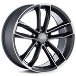 Jogo Roda Audi S5 Aro 18 - Grafite Fosca Diamantada Roda RS5 Aro 18 - 5x112 Tala: 8,0 Off-Set: 42