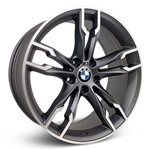 Ficha técnica e caractérísticas do produto Jogo de Roda BMW Serie 5 Aro 18 - Grafite Diamantada Roda Serie 5 Aro 18 - 5x120 Tala: 8,0 Off-Set: 35