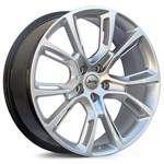 Jogo de Roda Jeep Srt-8 Aro 22 - Prata Roda Srt-8 Aro 22 - 5x127 Tala: 9,0 Off-Set: 34