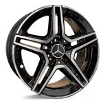 Ficha técnica e caractérísticas do produto Jogo de Roda Mercedes C300 Aro 17 - Preta Diamantada Roda Mercedes C300 - 5x112 Tala 8,0 Off-Set: 45