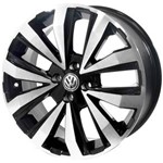 Ficha técnica e caractérísticas do produto Jogo de Rodas Amarok Extreme Aro 17 X 7,0 4x100 ET38 R86 Volkswagen Preto Diamantado