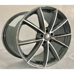 Ficha técnica e caractérísticas do produto Jogo de Rodas Aro 20" 5x112 Audi RS4 AVANT 2015 - M/GRA - PDW