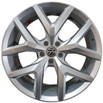 Ficha técnica e caractérísticas do produto Jogo de Rodas Aro 20" 5x120 AMAROK V6 2019 - Prata - GT-7