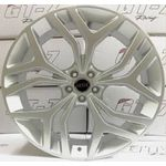 Ficha técnica e caractérísticas do produto Jogo de Rodas Aro 22" 5x120 Range Rover NEW VELAR S Prata - GT-7