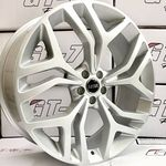 Ficha técnica e caractérísticas do produto Jogo de Rodas Aro 22" 5x108 Range Rover NEW VELAR S Prata - GT-7