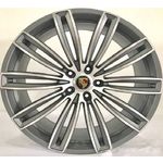 Ficha técnica e caractérísticas do produto Jogo de Rodas Aro 22" 5x112 NEW PORSCHE - M/GR - PDW