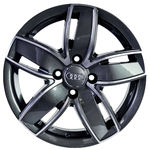 Ficha técnica e caractérísticas do produto Jogo De Rodas Audi A3 Sportback Aro 15 X 6,0 4x100 Et36 K46 Grafite Diamantado