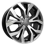 Ficha técnica e caractérísticas do produto Jogo de Rodas Audi RS6 Aro 18" - Furação 4x108 - GD - R35