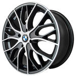 Ficha técnica e caractérísticas do produto Jogo de Rodas BMW 335I Biturbo Aro 18 x 7,0 4x100 ET40 R54 Grafite Diamantado