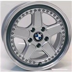 Ficha técnica e caractérísticas do produto Jogo de Rodas BMW Clássica Aro 17" 4X100 - M14 - HD (prata Diamantada)