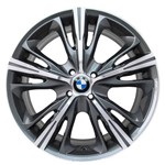 Jogo de Rodas BMW Serie 4 Aro 18 X 7,0 5x112 ET40 R55 Grafite Diamantado