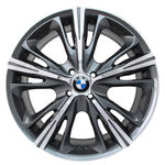Ficha técnica e caractérísticas do produto Jogo de Rodas BMW Serie 4 Aro 18 x 7,0 4x100 ET40 R55 Grafite Diamantado