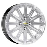 Jogo de Rodas Cobalt LTZ Aro 13 X 5,5 4x100 ET39 GM 2012 R19 Prata