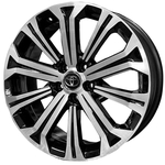 Ficha técnica e caractérísticas do produto Jogo de Rodas Corolla Hibrido 17 x 7,0 5x100 ET39 Toyota Zk910 Preto Diamantado