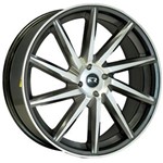 Ficha técnica e caractérísticas do produto Jogo De Rodas Esportivas Vossen Cvt Aro 15 X 6,0 4x100 Et36 K51 Grafite Diamantado