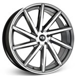 Ficha técnica e caractérísticas do produto Jogo de Rodas Esportivas Vossen CVT Aro 17 X 7,0 5x112 ET40 K51 Grafite Diamantado