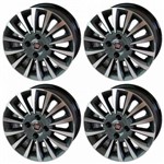 Ficha técnica e caractérísticas do produto Jogo de Rodas Fiat Linea Absolute Aro 14" - Furação 4x98 - Gd - R20