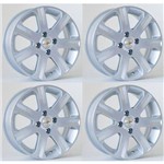 Ficha técnica e caractérísticas do produto Jogo de Rodas GM Vectra Elite Aro 17" SS - Furação 4x100 - R8