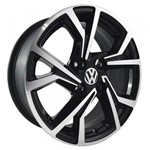 Ficha técnica e caractérísticas do produto Jogo de Rodas Golf Gti Aro 15 X 6,0 4x100 ET38 VW R94 Preto Diamantado - Krmai