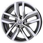 Jogo de Rodas Golf Highline Madrid Aro 17 X 7,0 4x100 ET41 R46 Volkswagen Grafite Diamantado