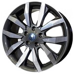 Ficha técnica e caractérísticas do produto Jogo de Rodas Honda Civic SI Aro 17 X 7,0 4x100 ET40 R11 Grafite Diamantado - Krmai