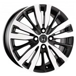 Ficha técnica e caractérísticas do produto Jogo de Rodas Honda Fit Aro 15 X 6,0 4x100 ET50 R99 Preto Diamantado - Krmai