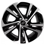 Ficha técnica e caractérísticas do produto Jogo de Rodas Hyundai Creta Prestige 2020 Aro 16 X 6,0 5x114,3 ET40 S14 Preto Diamantado
