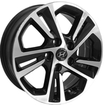 Ficha técnica e caractérísticas do produto Jogo de Rodas Hyundai Creta Prestige 2020 Aro 16 x 6,0 5x114,3 ET40 S16 Preto Diamantado