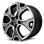 Ficha técnica e caractérísticas do produto Jogo de Rodas Jeep Renegade Longitude Aro 16 X 6,0 5x110 ET28 R76 Grafite Diamantado