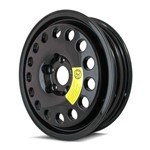 Jogo de Rodas Kr K-58 Black Estepe Aro 17" Furação 5x112 Acabamento Preto Tala 4 Et17