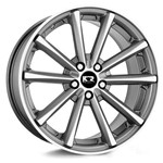 Jogo de Rodas Kr K-63 Aro 17 5x105 Hiper Diamond T. 7 Et 32