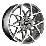 Jogo de Rodas Kr K-68 Aro 18 5x100 Grafite Diam. T. 8 Et 40